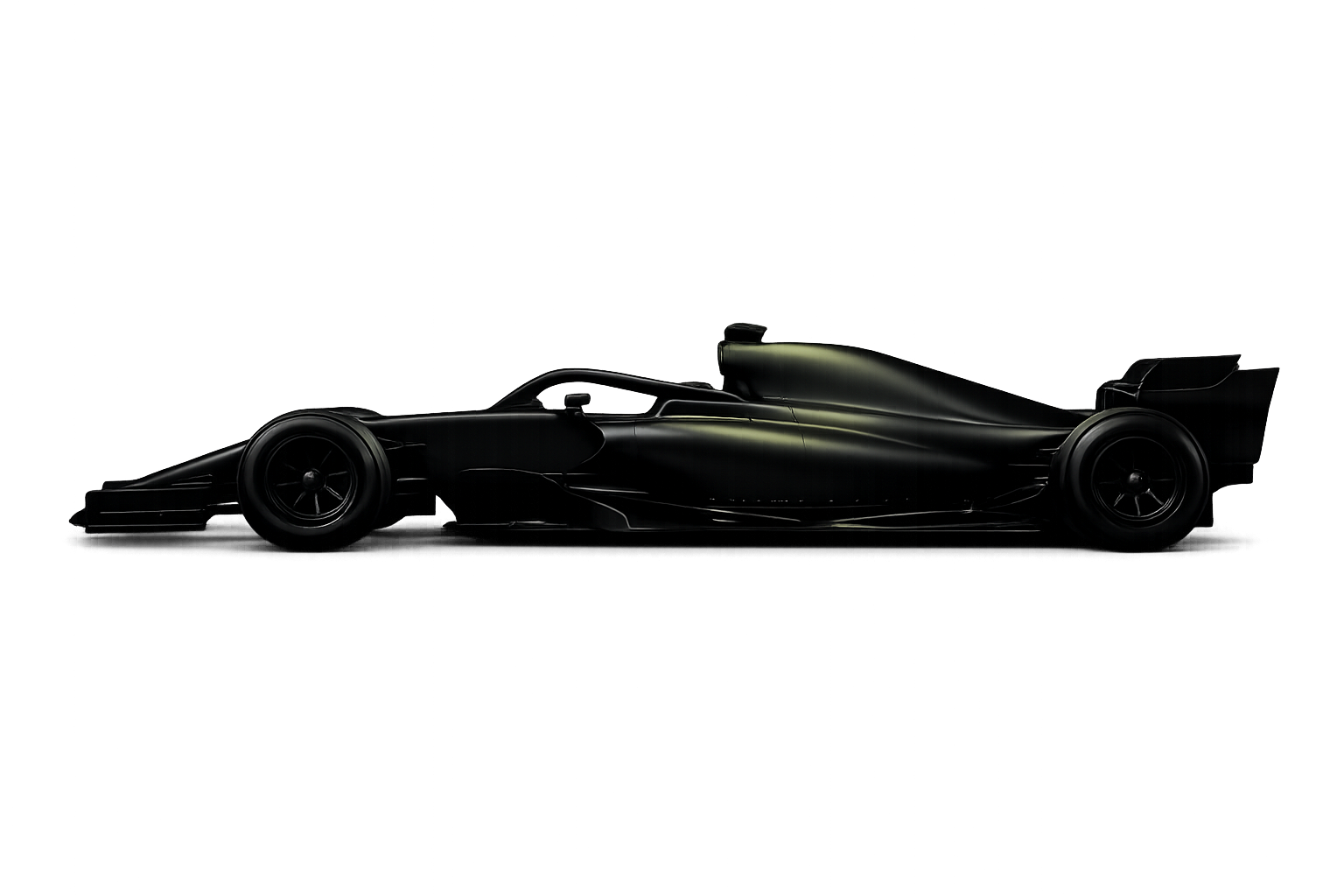 Side profile of the Nexa Racing AX-07 F1 race car